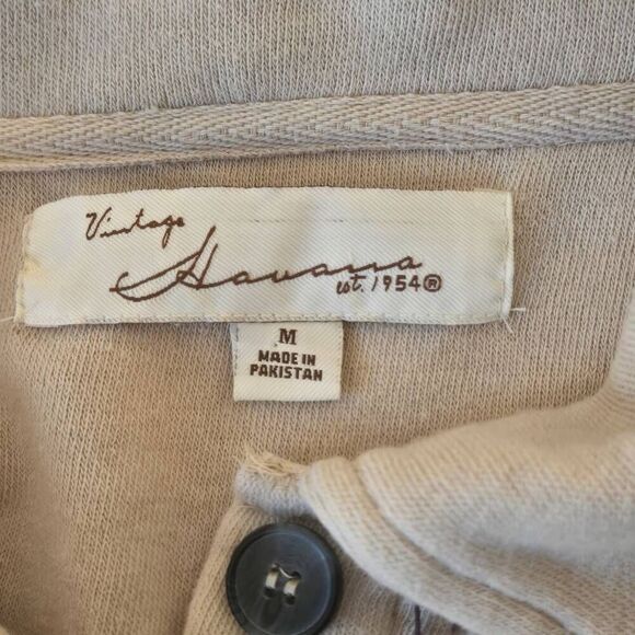 Vintage Havana Womens Button Front Burnout Oversized Sherpa Shacket Beige Medium - Picture 2 of 11